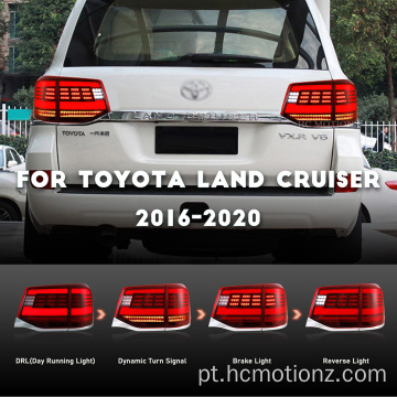 HCMOTIONZ 2016-2020 Toyota Land Cruiser traseiro lâmpada